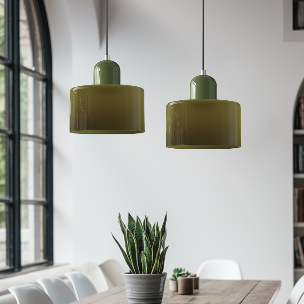 Alora Kitchen Glass Pendant Light – Adjustable Nordic Design for Modern Spaces