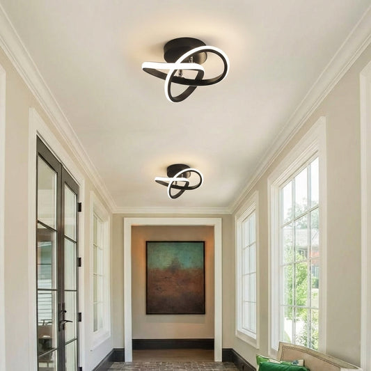 Melo Modern White LED Ceiling Light Fixture – for Contemporary Spaces
