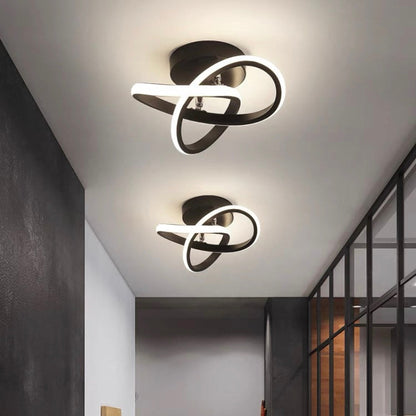 Melo Modern White LED Ceiling Light Fixture – for Contemporary Spaces