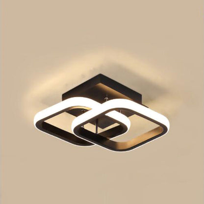 Melo Modern White LED Ceiling Light Fixture – for Contemporary Spaces