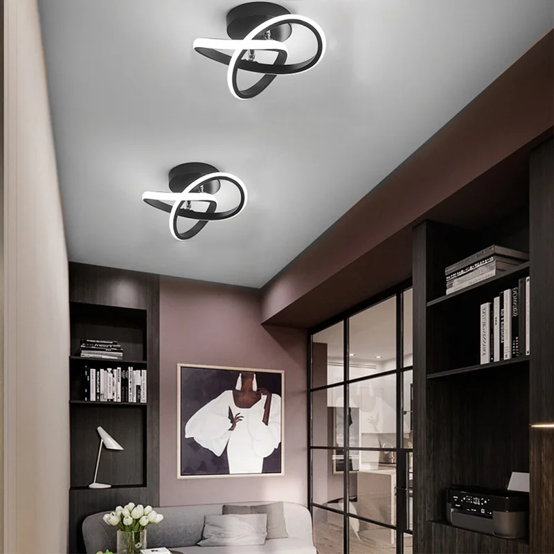 Melo Modern White LED Ceiling Light Fixture – for Contemporary Spaces