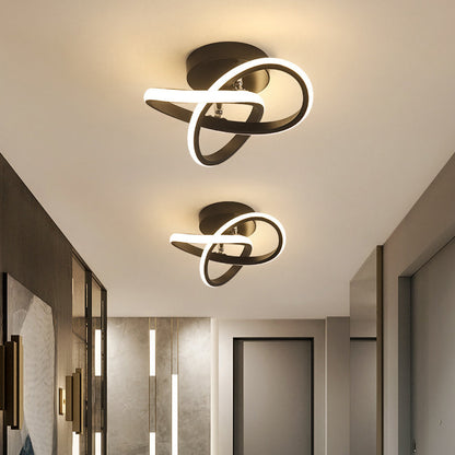 Melo Modern White LED Ceiling Light Fixture – for Contemporary Spaces