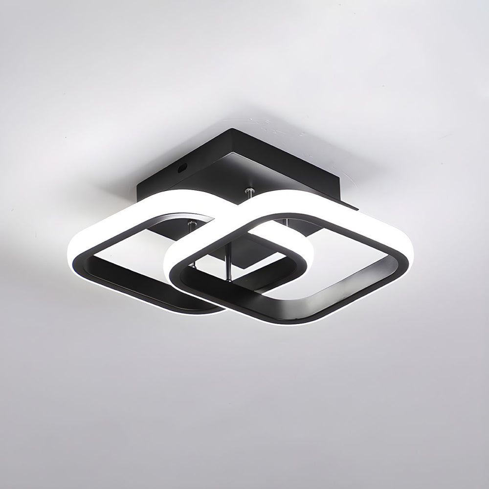 Melo Modern White LED Ceiling Light Fixture – for Contemporary Spaces