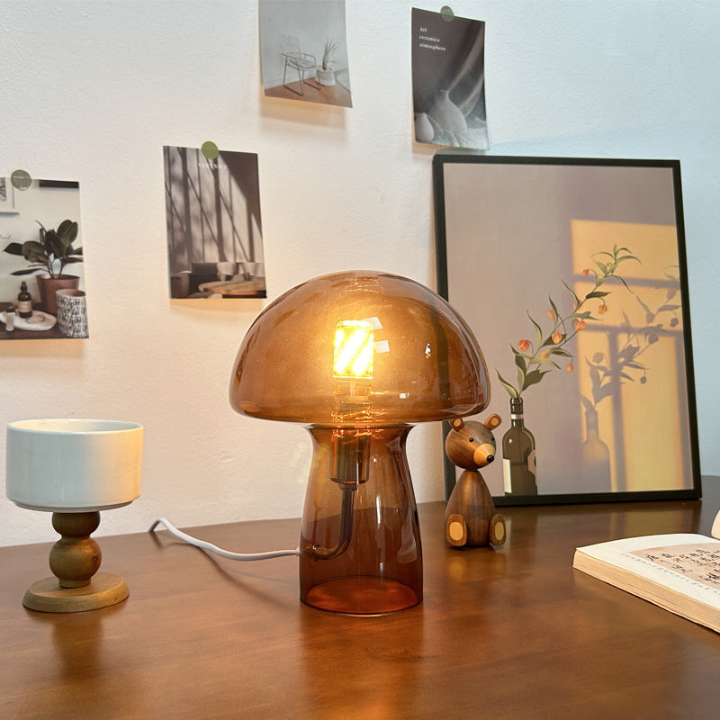 Elyon Modern Art Deco Glass Table Lamp – Stylish Illumination for Any Room