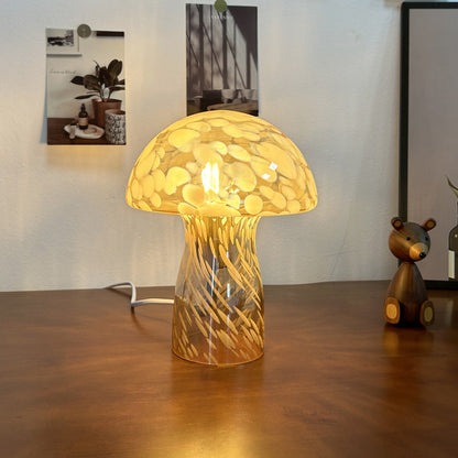 Elyon Modern Art Deco Glass Table Lamp – Stylish Illumination for Any Room