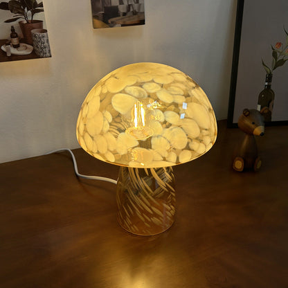 Elyon Modern Art Deco Glass Table Lamp – Stylish Illumination for Any Room