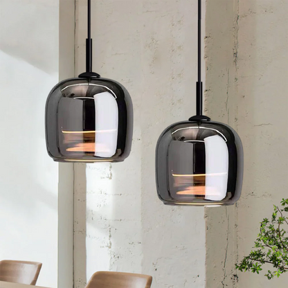 Velora Modern Black Pendant Light – Minimalist Design for Kitchen Island Lighting