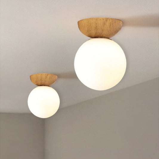 Ovaro Modern Minimalist Ceiling Light Fixture – Elegant Glass Design for Stylish Living Spaces