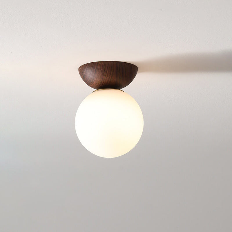 Ovaro Modern Minimalist Ceiling Light Fixture – Elegant Glass Design for Stylish Living Spaces