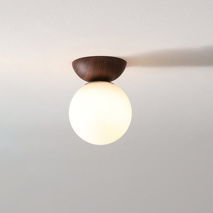 Ovaro Modern Minimalist Ceiling Light Fixture – Elegant Glass Design for Stylish Living Spaces