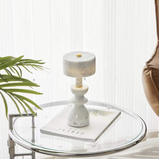 Jovira Modern Minimalist Table Lamp – USB Powered for Stylish Living Room Illumination