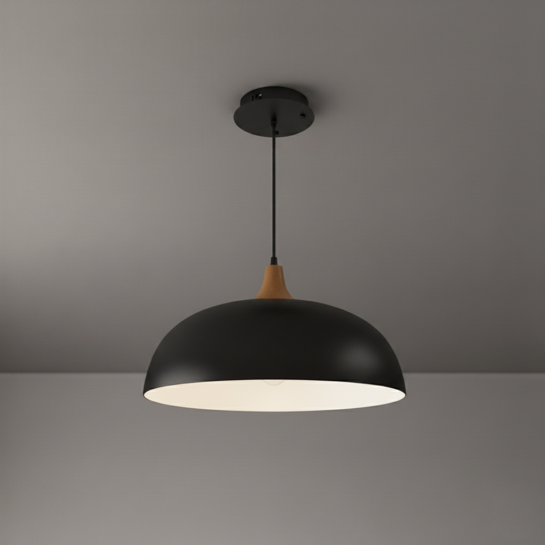 Milo Modern Oak Ceiling Light Fixture – Adjustable LED Design for Stylish Spaces