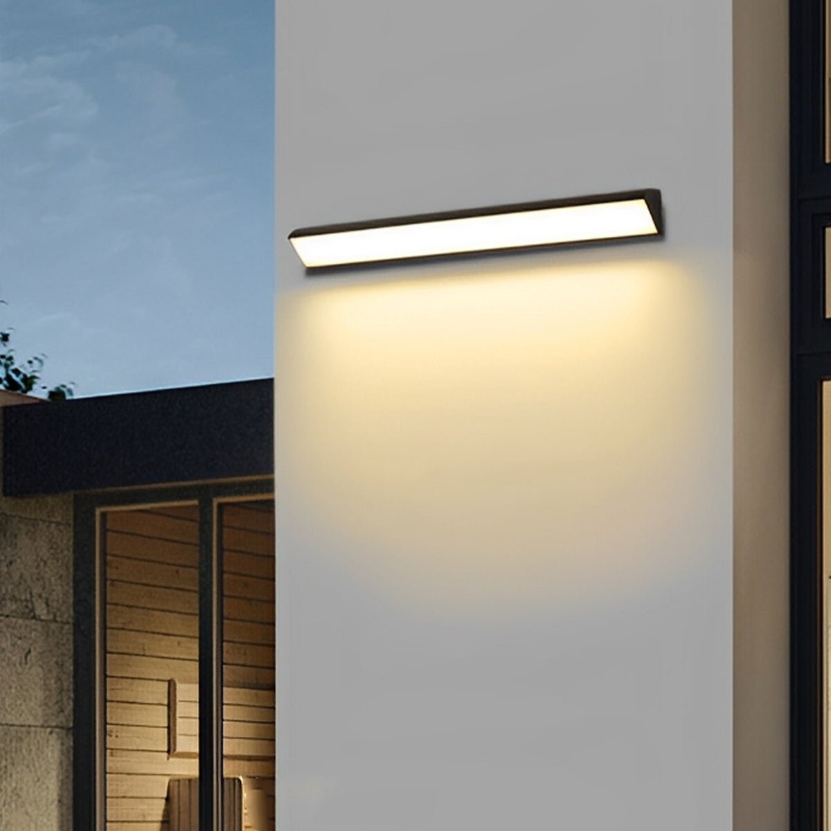 Linea Modern Outdoor Wall Lights – Sleek Design for Inviting Spaces