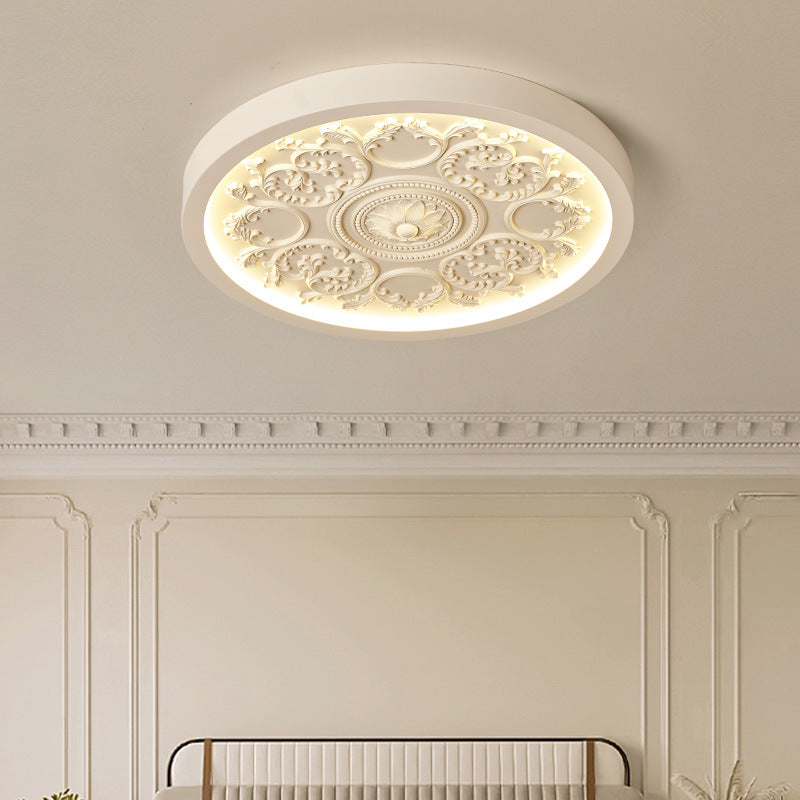 Delion Modern Minimalist Flush Mount Ceiling Light – Dimmable LED for Elegant Spaces