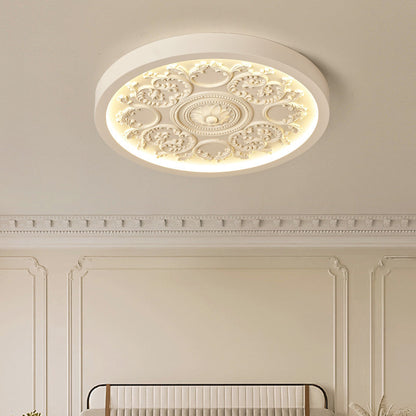 Delion Modern Minimalist Flush Mount Ceiling Light – Dimmable LED for Elegant Spaces