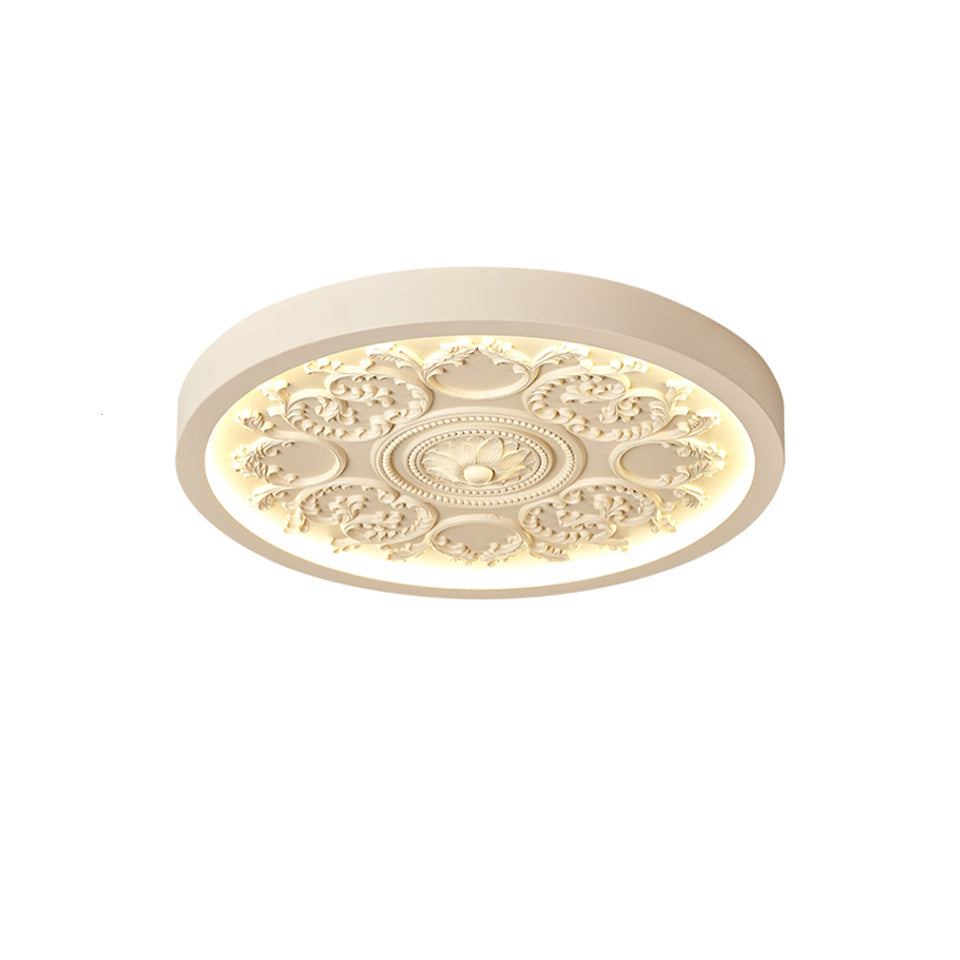 Delion Modern Minimalist Flush Mount Ceiling Light – Dimmable LED for Elegant Spaces