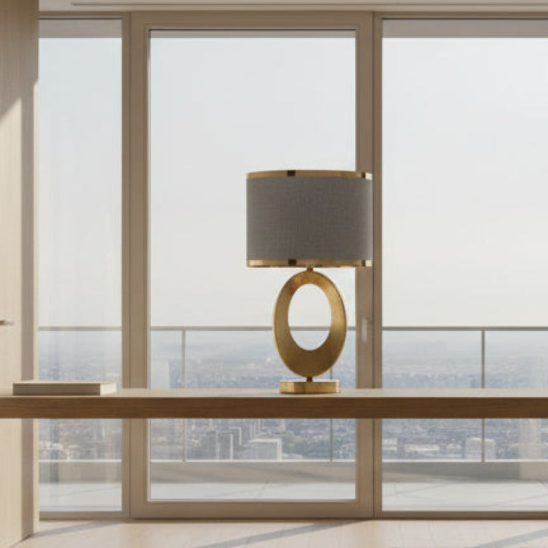 Mira Modern Table Lamp – Stylish Fabric Shade for Elegant Spaces