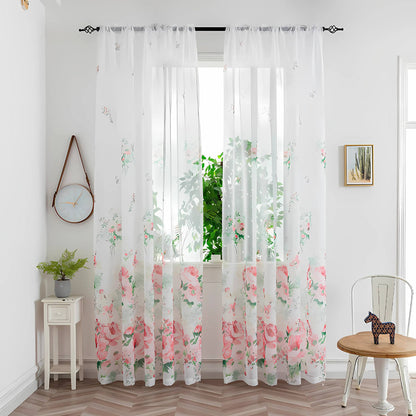 Pipin Colorful Sheer Curtain – Elegant Light Filtering for Any Room