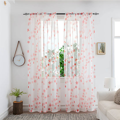 Pipin Colorful Sheer Curtain – Elegant Light Filtering for Any Room