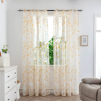 Pipin Colorful Sheer Curtain – Elegant Light Filtering for Any Room