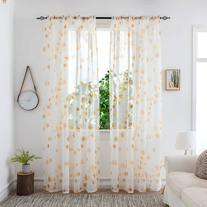Pipin Colorful Sheer Curtain – Elegant Light Filtering for Any Room