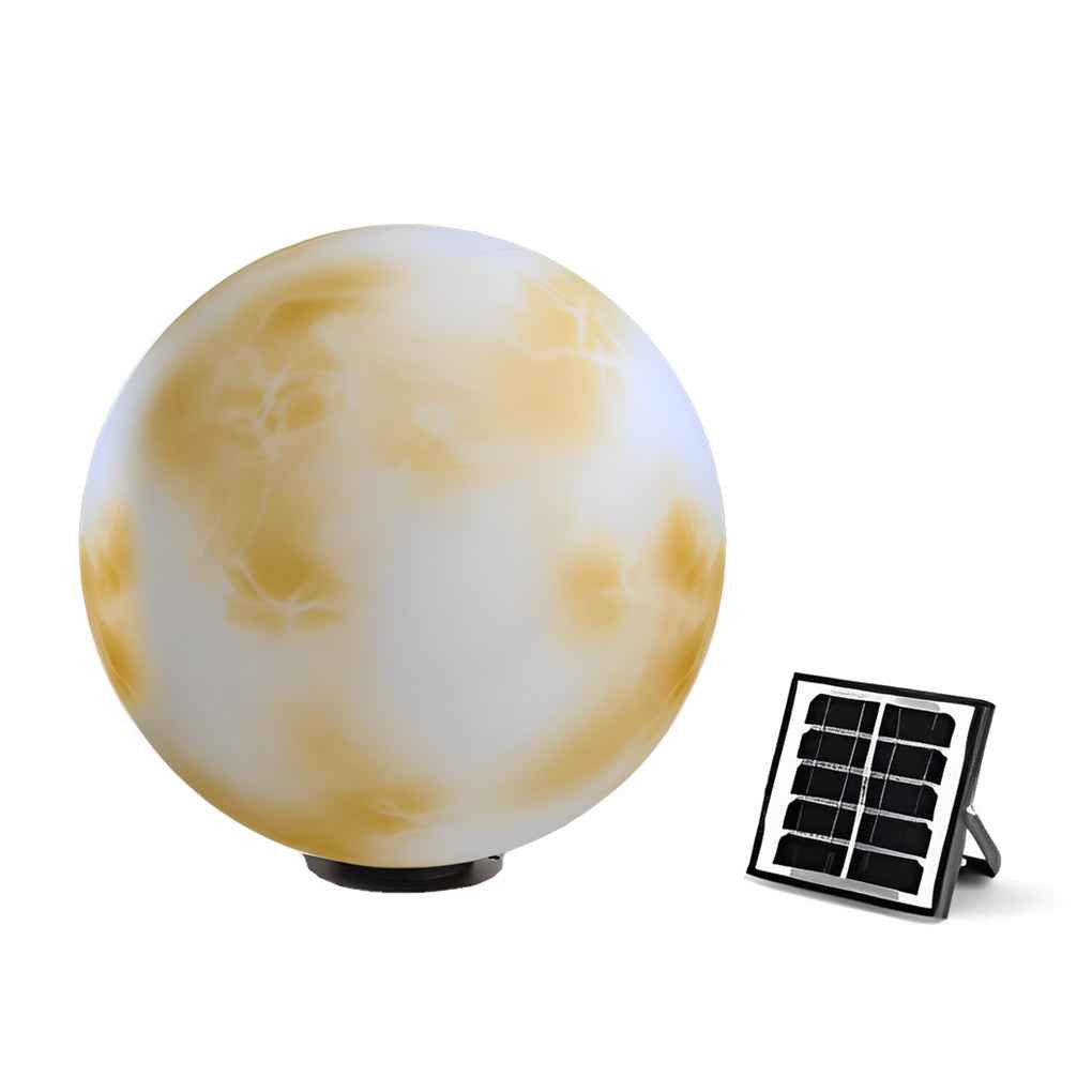 Misty Outdoor Solar Garden Lights – Moon-Inspired Design for Elegant Ambiance
