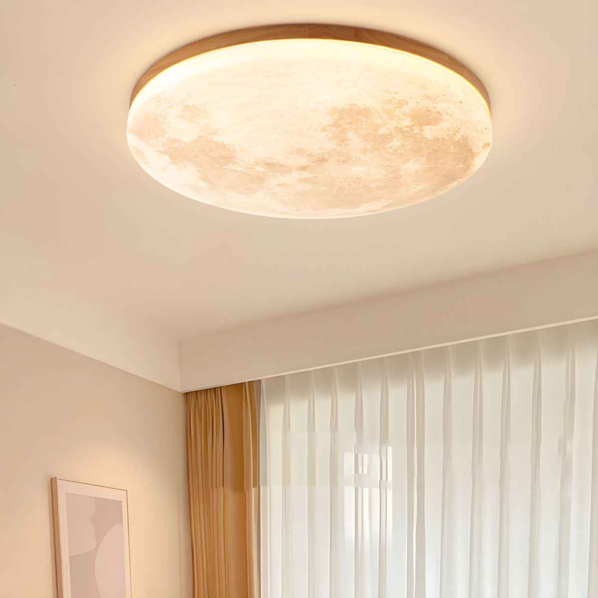 Mona Modern LED Ceiling Light Fixture – Minimalist Design for Cozy Ambiance