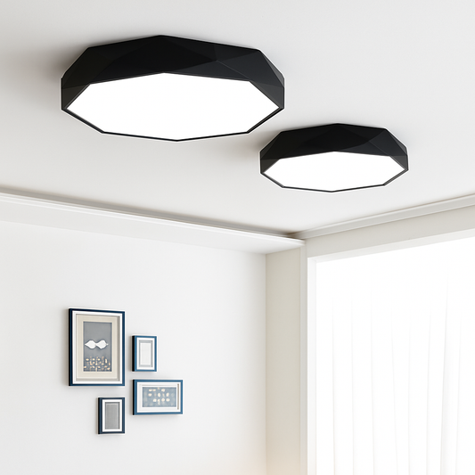 Mosaic Modern Octagon LED Ceiling Light Fixture – Stylish Energy-Efficient Design for Any Room