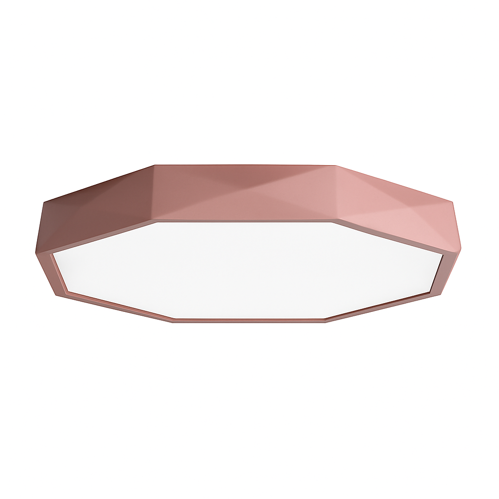 Mosaic Modern Octagon LED Ceiling Light Fixture – Stylish Energy-Efficient Design for Any Room