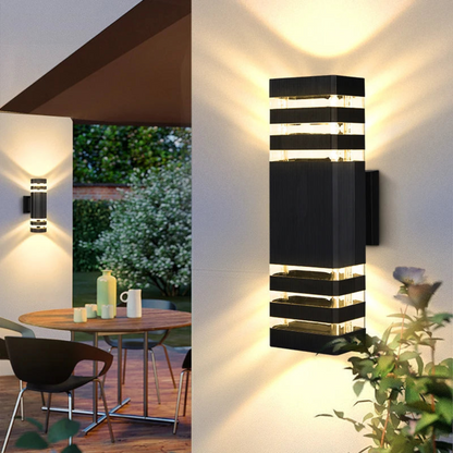 Amaro Modern Outdoor Wall Light – Waterproof Sconce for Stylish Illumination
