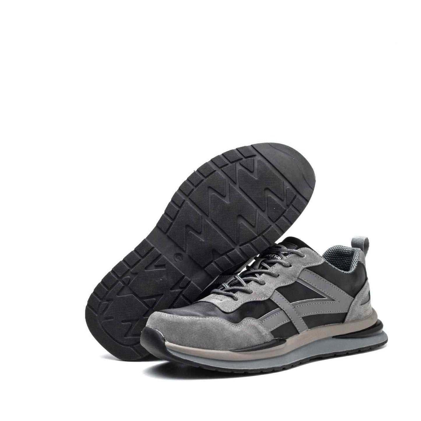 Noah Men's Grey Work Boots – Waterproof, Lightweight Comfort & Safety