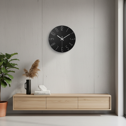 Noble Modern Wall Clock – Minimalist Design for Stylish Living Room Decor
