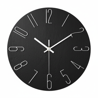 Noble Modern Wall Clock – Minimalist Design for Stylish Living Room Decor
