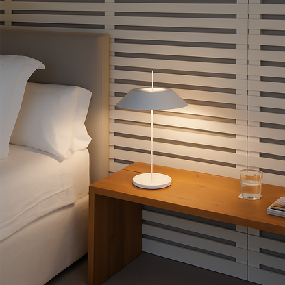 Gavor Nordic Black Bedside Lamp – Elegant Touch for Cozy Bedroom Ambiance