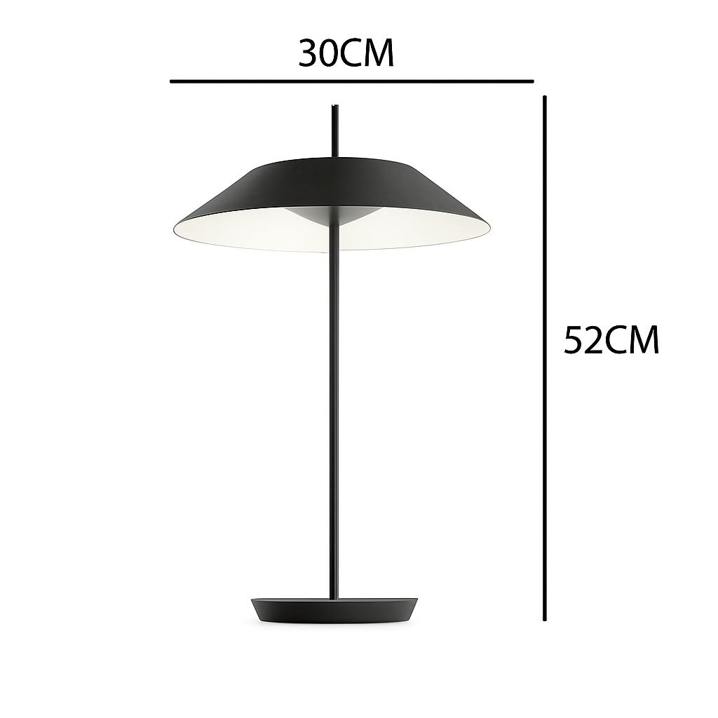 Gavor Nordic Black Bedside Lamp – Elegant Touch for Cozy Bedroom Ambiance