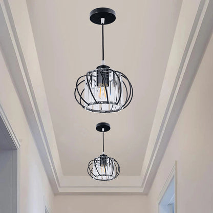 Noble Nordic Glass Pendant Light – Modern Ceiling Light Fixture for Stylish Hallways