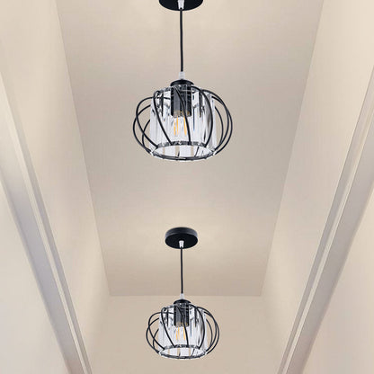 Noble Nordic Glass Pendant Light – Modern Ceiling Light Fixture for Stylish Hallways