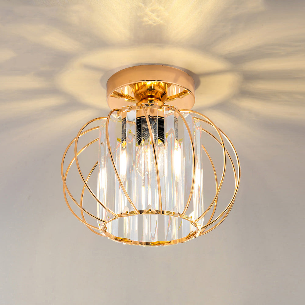 Noble Nordic Glass Pendant Light – Modern Ceiling Light Fixture for Stylish Hallways