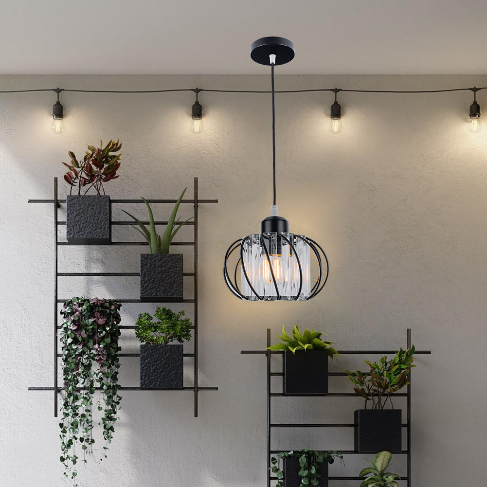Noble Nordic Glass Pendant Light – Modern Ceiling Light Fixture for Stylish Hallways