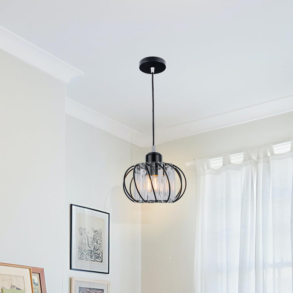 Noble Nordic Glass Pendant Light – Modern Ceiling Light Fixture for Stylish Hallways