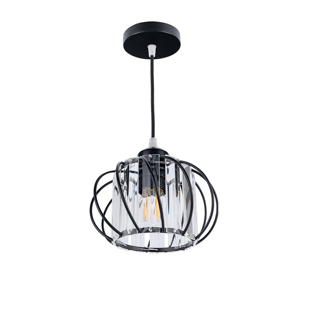 Noble Nordic Glass Pendant Light – Modern Ceiling Light Fixture for Stylish Hallways