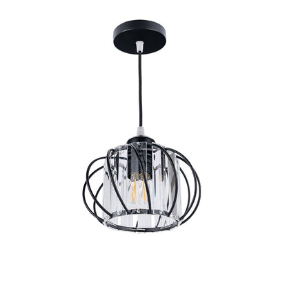 Noble Nordic Glass Pendant Light – Modern Ceiling Light Fixture for Stylish Hallways