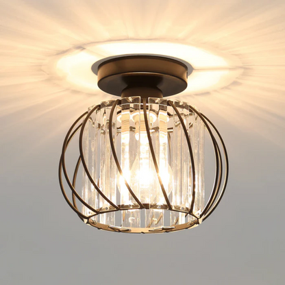 Noble Nordic Glass Pendant Light – Modern Ceiling Light Fixture for Stylish Hallways