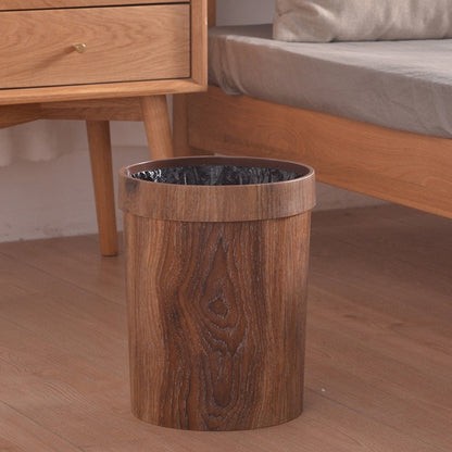 Kairo Natural Minimalist Wood Trash Can – Stylish Design for Modern Spaces