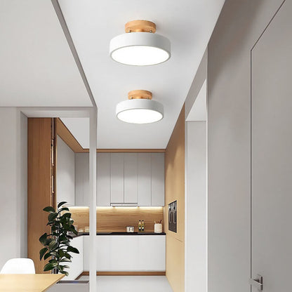 Sylor Modern LED Ceiling Light Fixture – Stylish Semi-Flush Mount for Home Décor