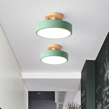 Sylor Modern LED Ceiling Light Fixture – Stylish Semi-Flush Mount for Home Décor