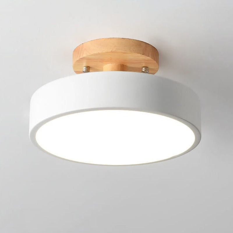 Sylor Modern LED Ceiling Light Fixture – Stylish Semi-Flush Mount for Home Décor