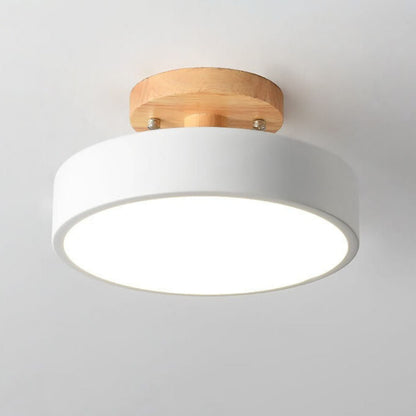 Sylor Modern LED Ceiling Light Fixture – Stylish Semi-Flush Mount for Home Décor