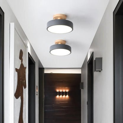 Sylor Modern LED Ceiling Light Fixture – Stylish Semi-Flush Mount for Home Décor