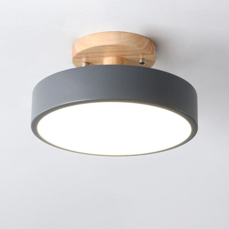 Sylor Modern LED Ceiling Light Fixture – Stylish Semi-Flush Mount for Home Décor